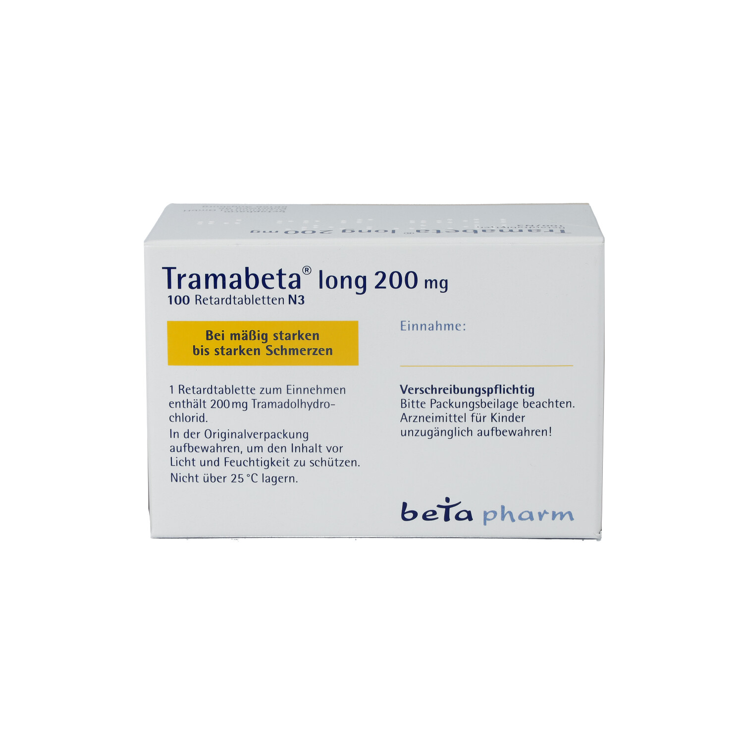 TRAMABETA long 200 mg Retardtabletten
