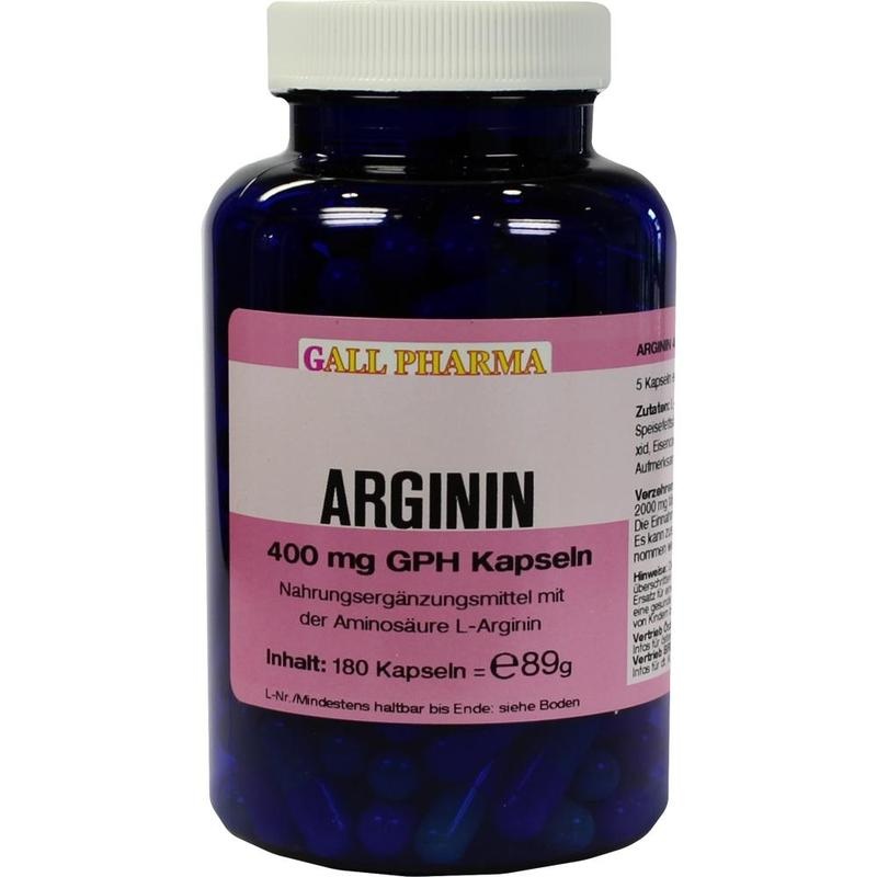 ARGININ 400 mg GPH Kapseln