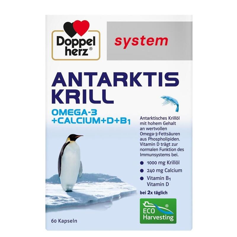 DOPPELHERZ Antarktis Krill system Kapseln