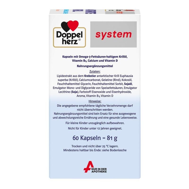 DOPPELHERZ Antarktis Krill system Kapseln