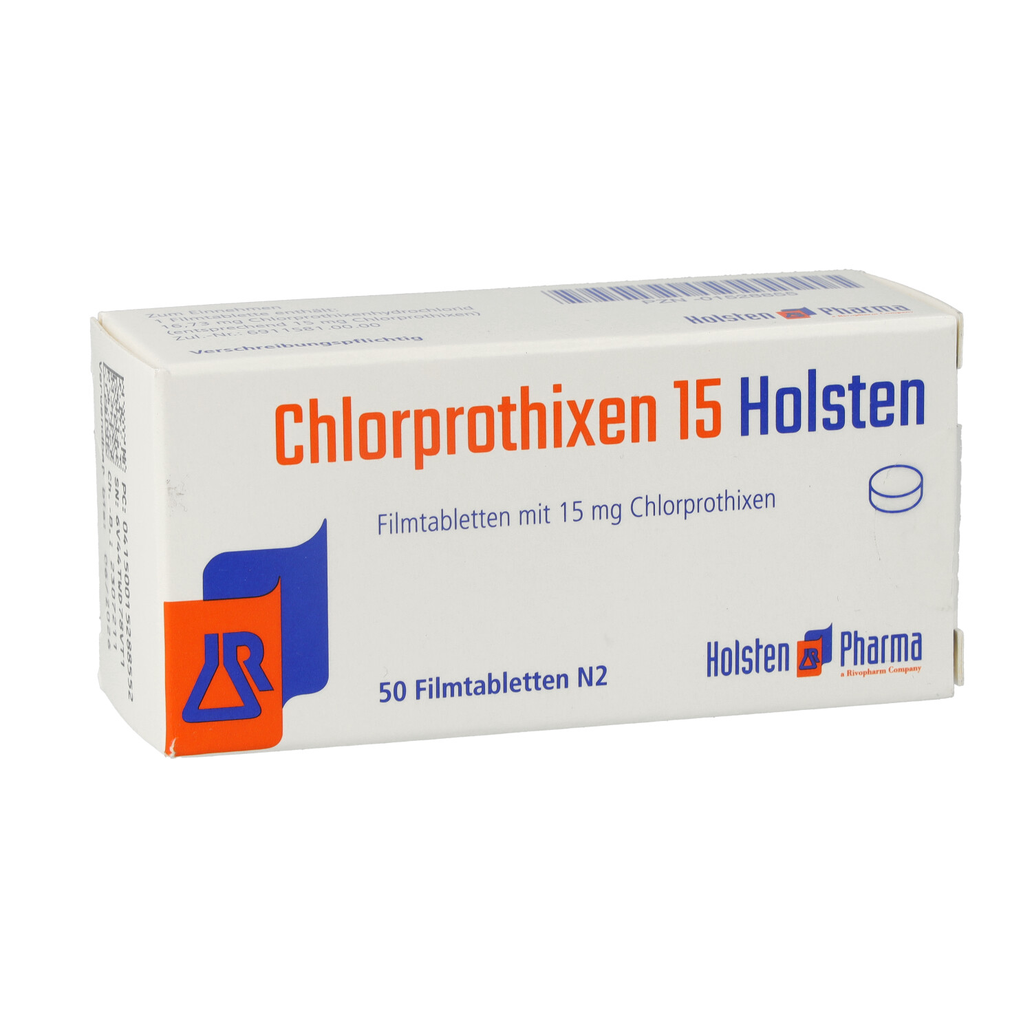 CHLORPROTHIXEN 15 Holsten Filmtabletten