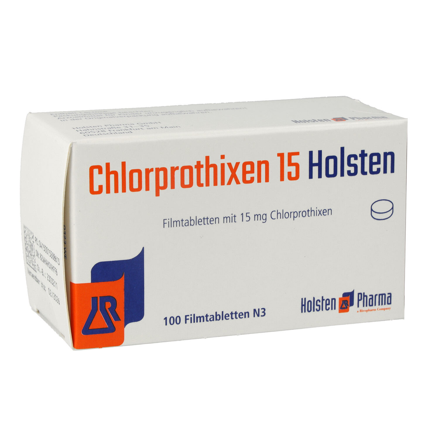 CHLORPROTHIXEN 15 Holsten Filmtabletten