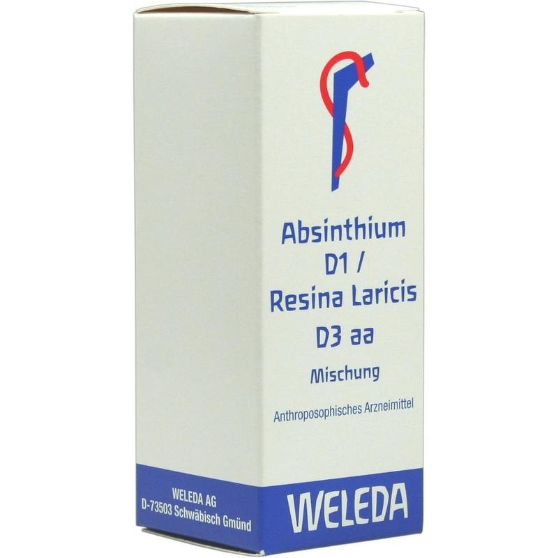 ABSINTHIUM D 1 Resina Laricis D 3 aa Mischung