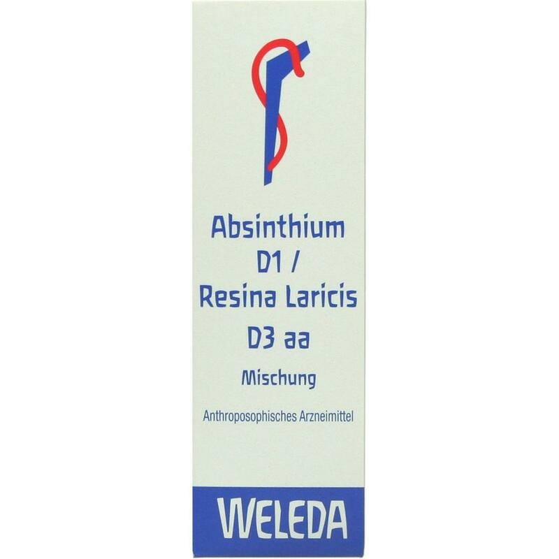 ABSINTHIUM D 1 Resina Laricis D 3 aa Mischung
