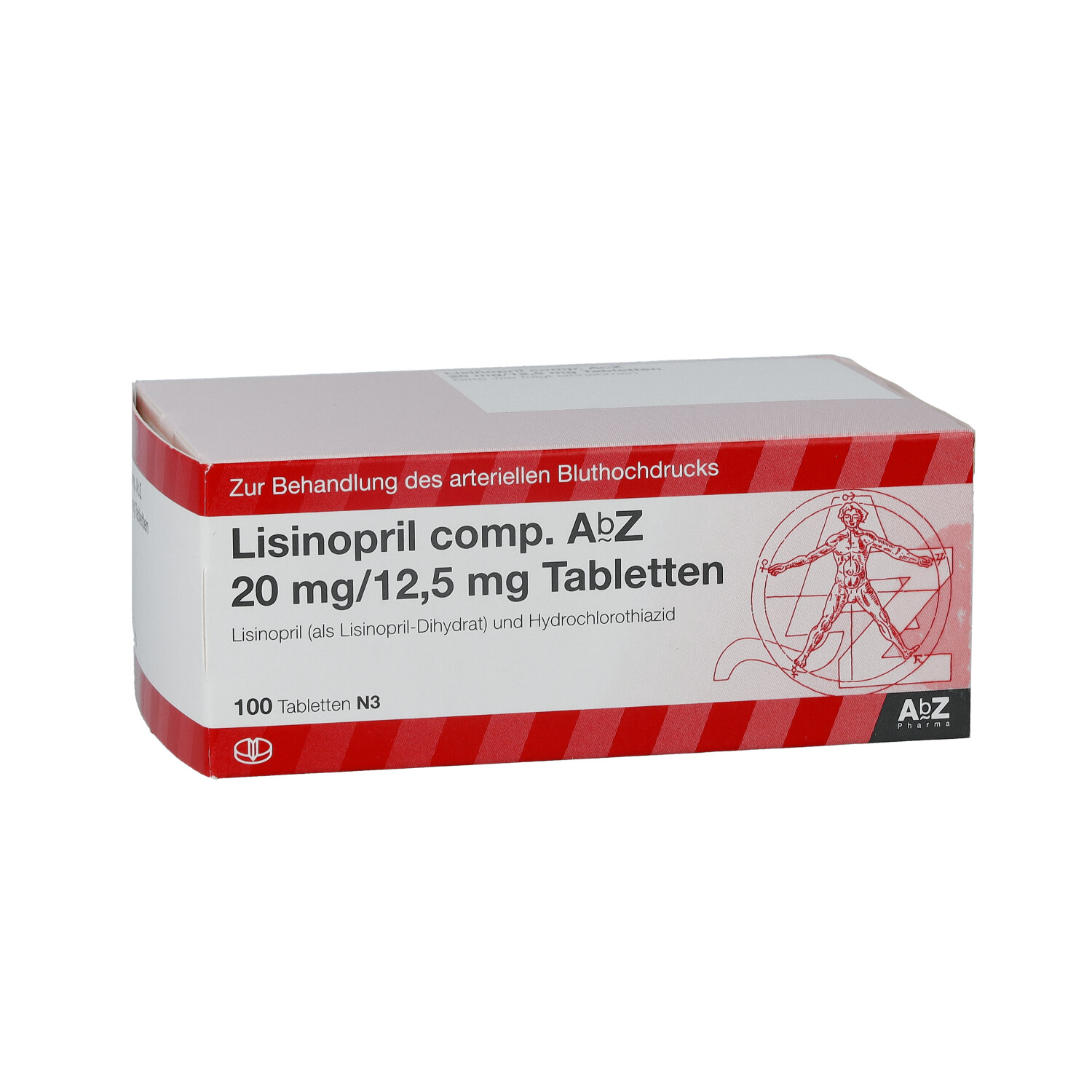 LISINOPRIL comp. AbZ 20/12,5 mg Tabletten