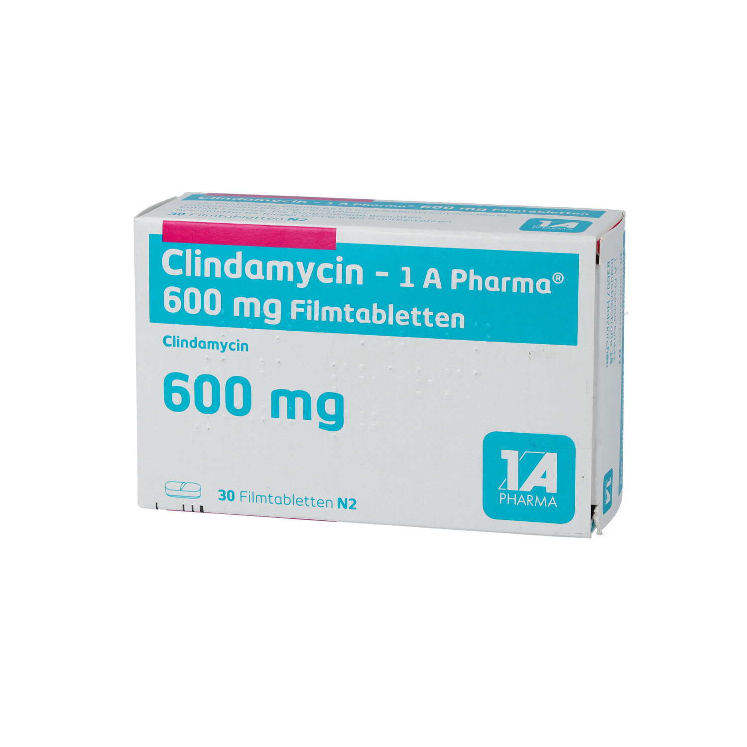 CLINDAMYCIN-1A Pharma 600 mg Filmtabletten
