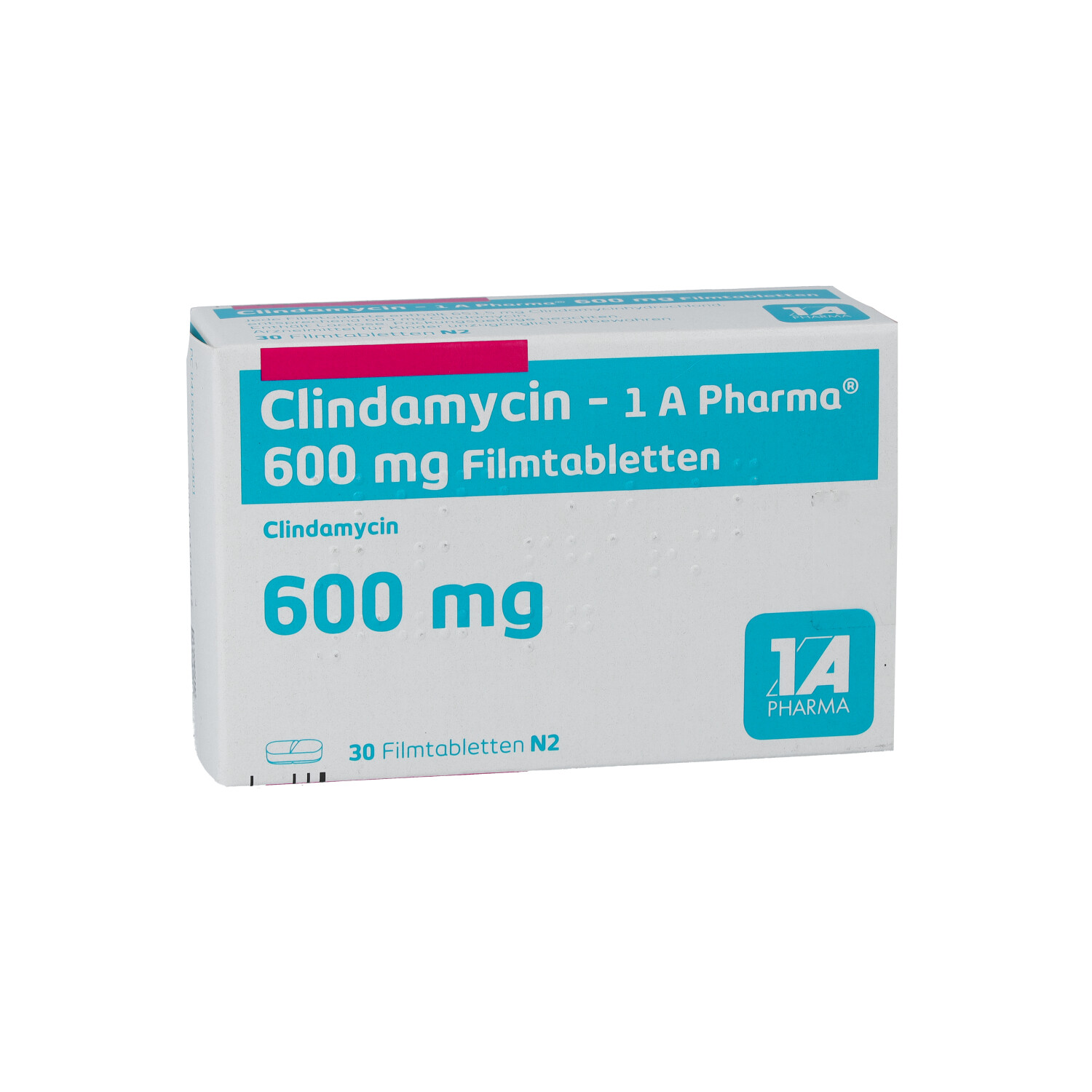 CLINDAMYCIN-1A Pharma 600 mg Filmtabletten