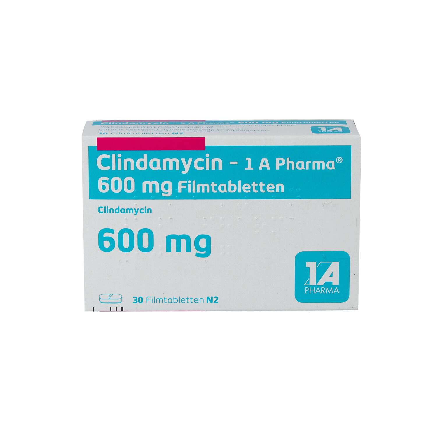 CLINDAMYCIN-1A Pharma 600 mg Filmtabletten