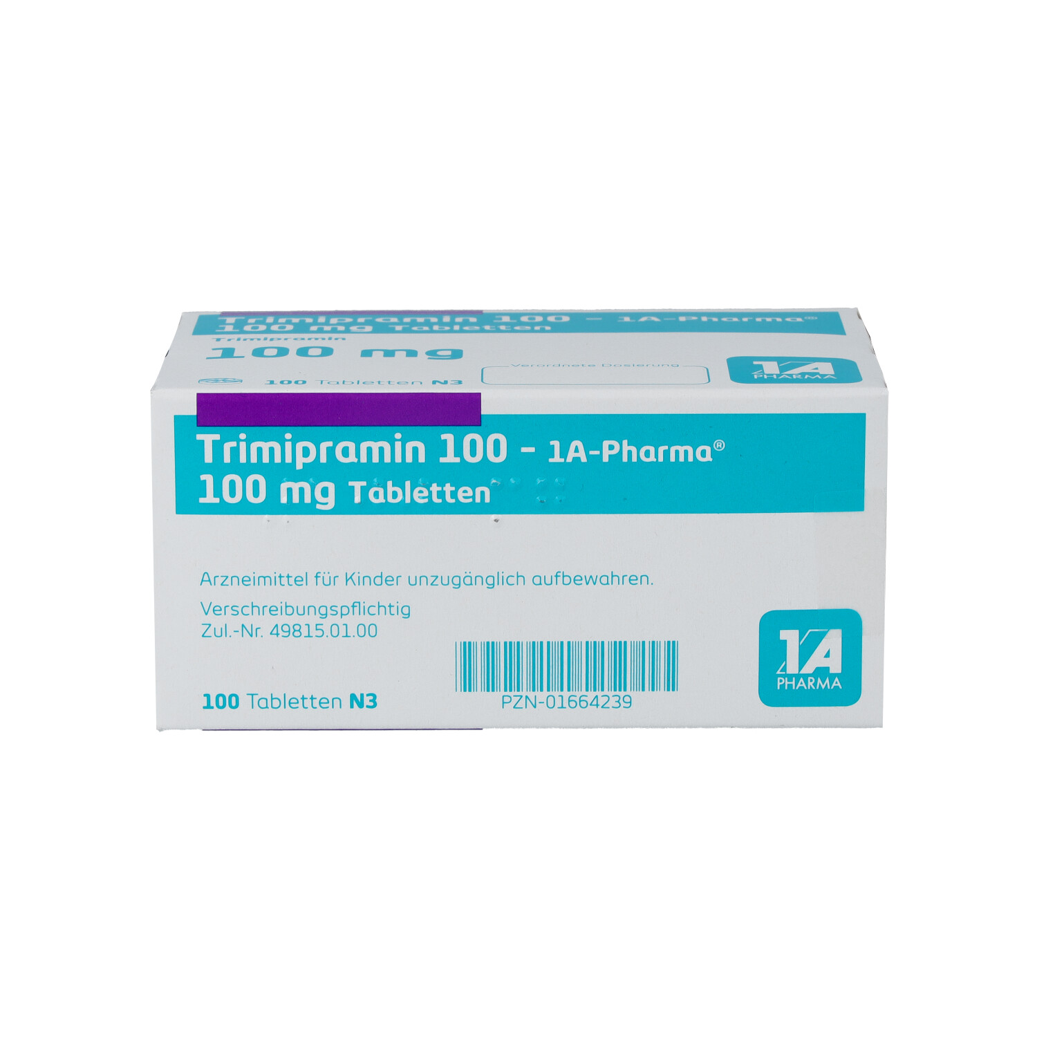 TRIMIPRAMIN 100-1A Pharma Tabletten