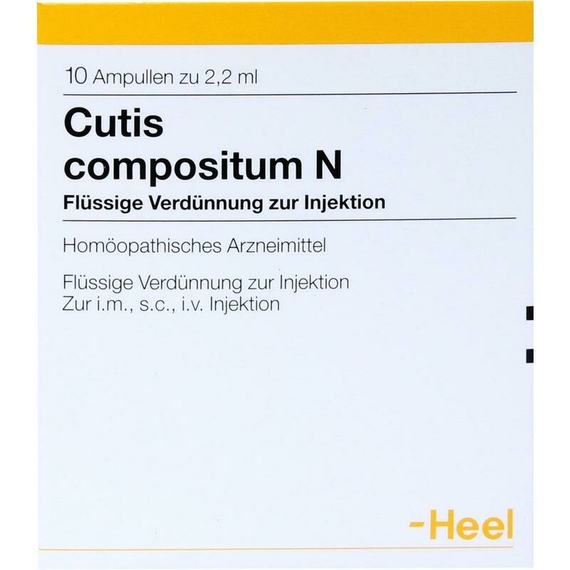 CUTIS compositum N Ampullen