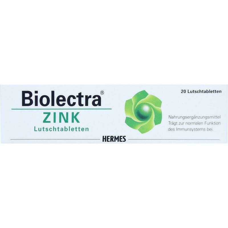BIOLECTRA Zink Lutschtabletten