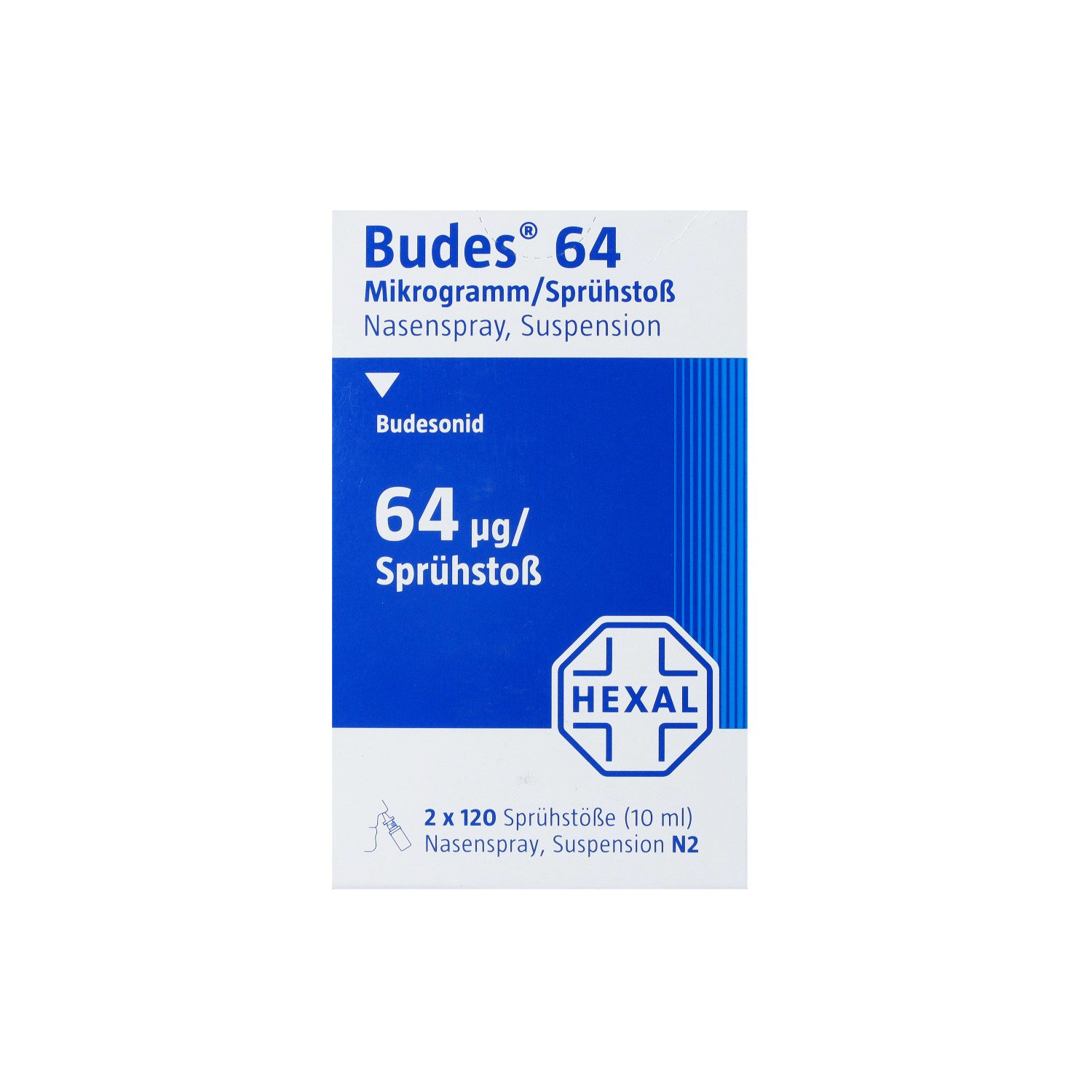BUDES Nasenspray 64μg/Sprühstoß 120 ED