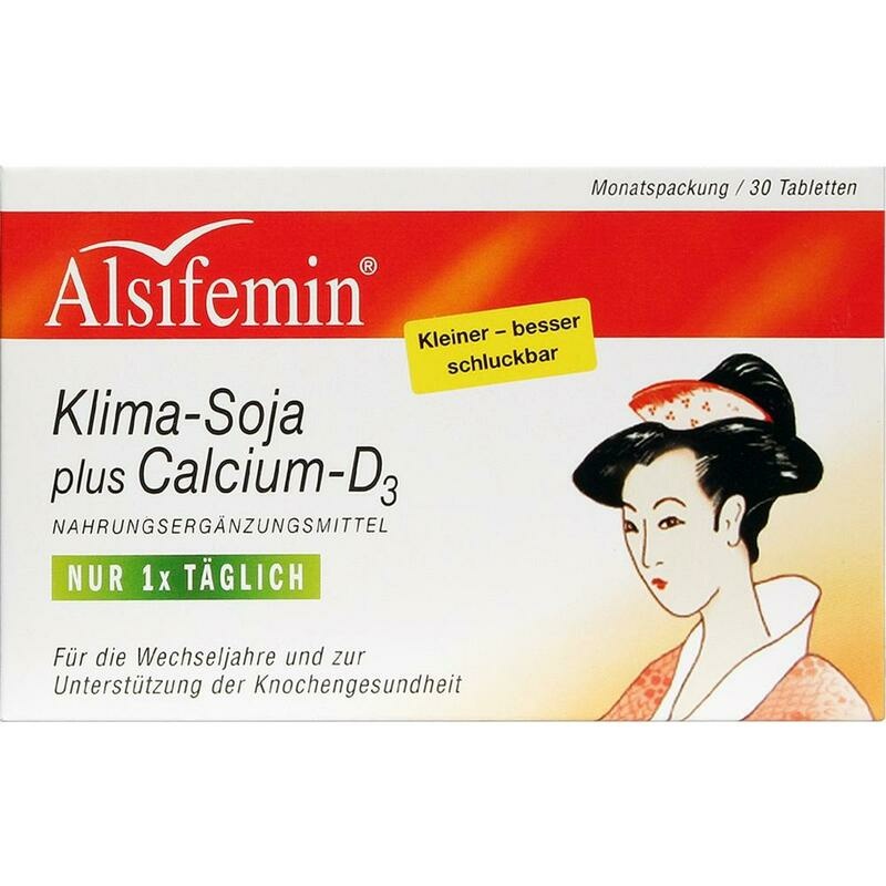 ALSIFEMIN Klima-Soja plus Calcium D3 Tabletten