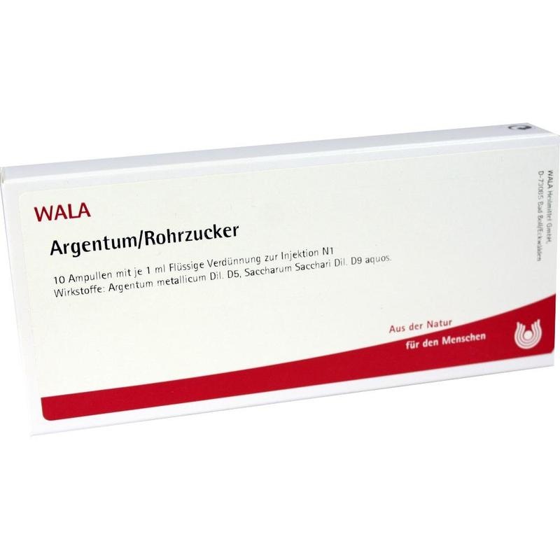 ARGENTUM/ROHRZUCKER Ampullen