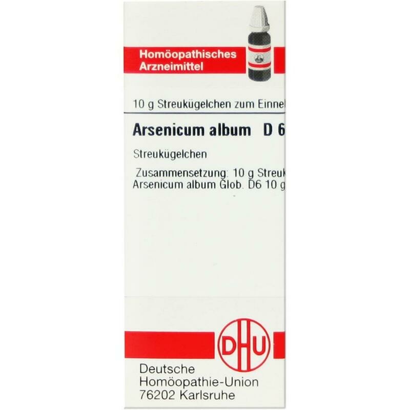 ARSENICUM ALBUM D 6 Globuli