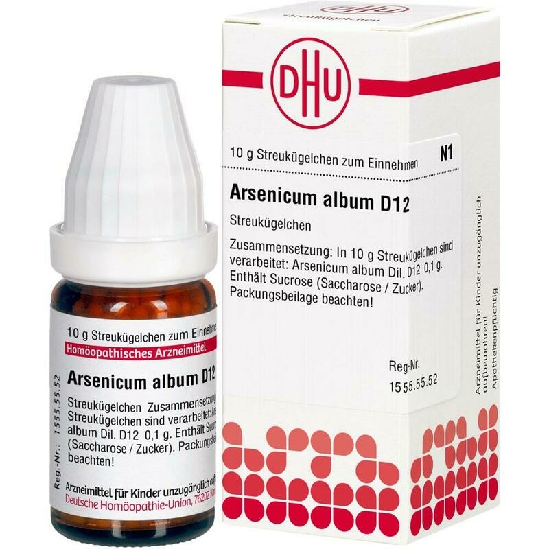 ARSENICUM ALBUM D 12 Globuli
