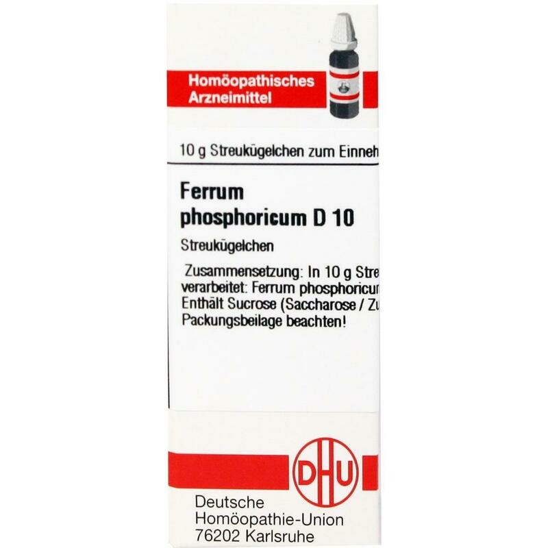 FERRUM PHOSPHORICUM D 10 Globuli