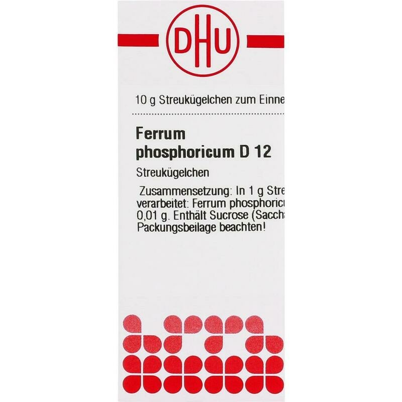 FERRUM PHOSPHORICUM D 12 Globuli
