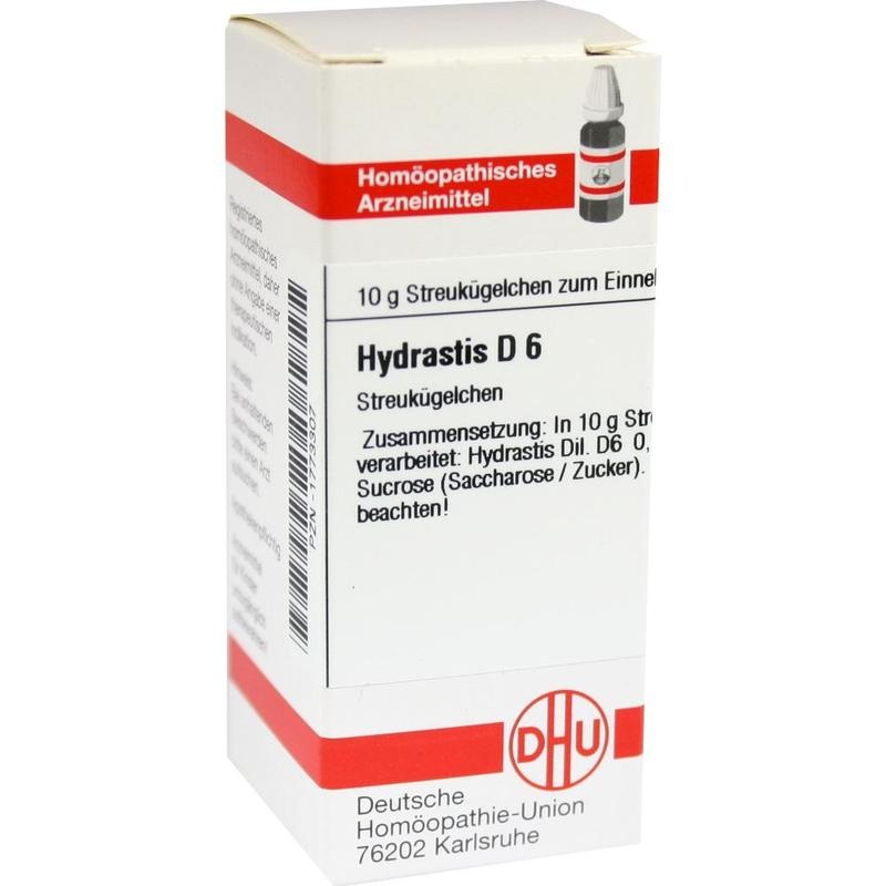 HYDRASTIS D 6 Globuli