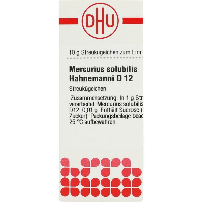 MERCURIUS SOLUBILIS Hahnemanni D 12 Globuli
