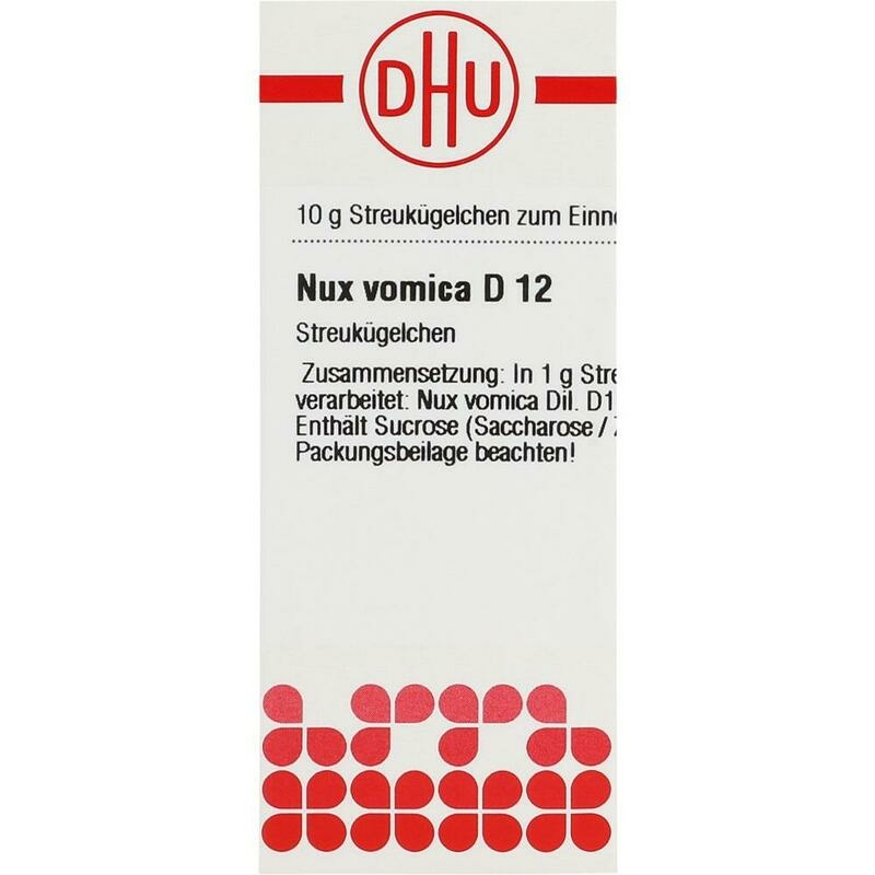 NUX VOMICA D 12 Globuli
