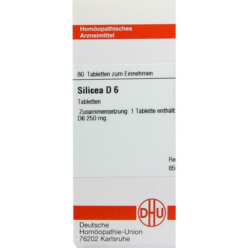 SILICEA D 6 Tabletten