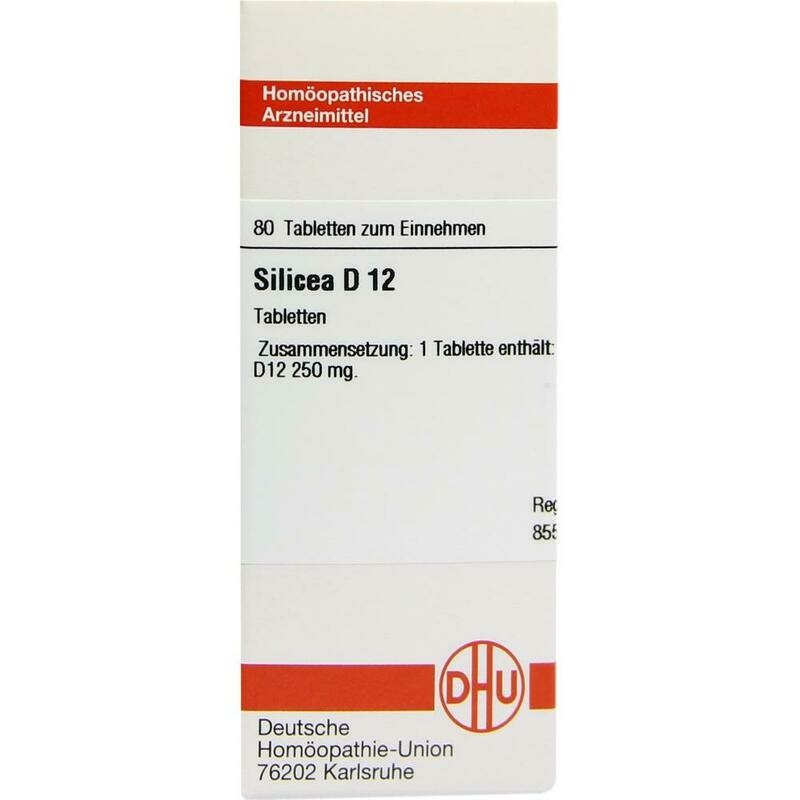 SILICEA D 12 Tabletten