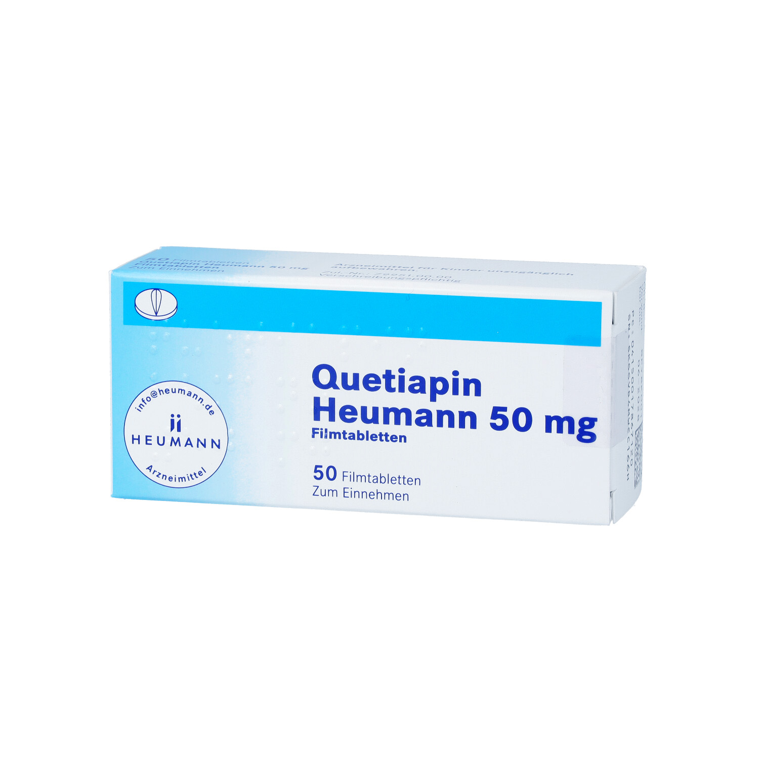 QUETIAPIN Heumann 50 mg Filmtabletten