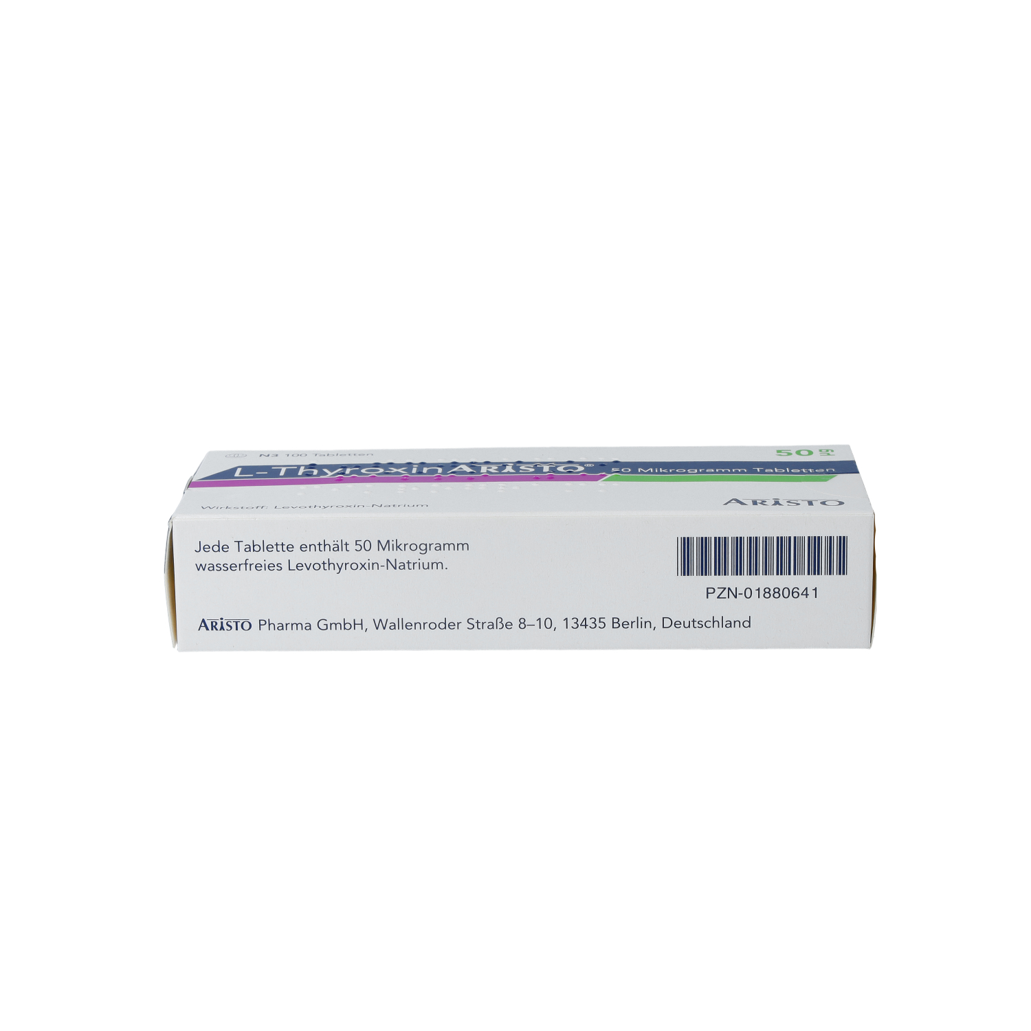 L-THYROXIN Aristo 50 Mikrogramm Tabletten