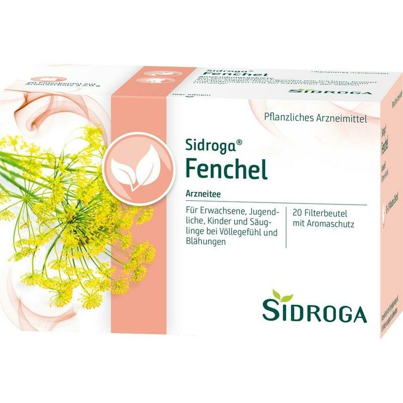 SIDROGA Fenchel Tee Filterbeutel