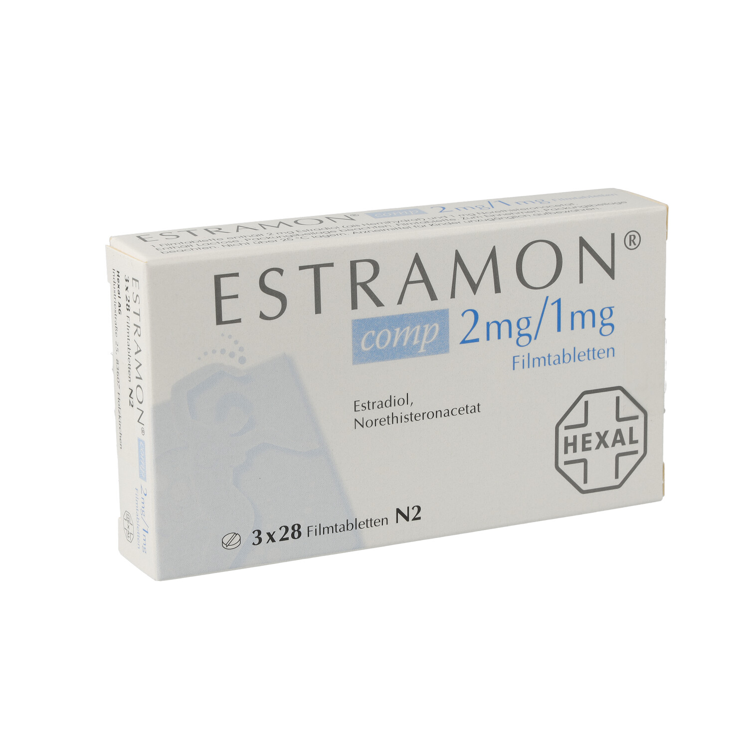 ESTRAMON comp 2 mg/1 mg Filmtabletten