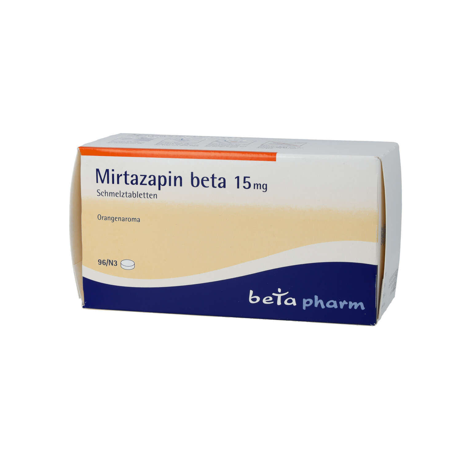 MIRTAZAPIN beta 15 mg Schmelztabletten
