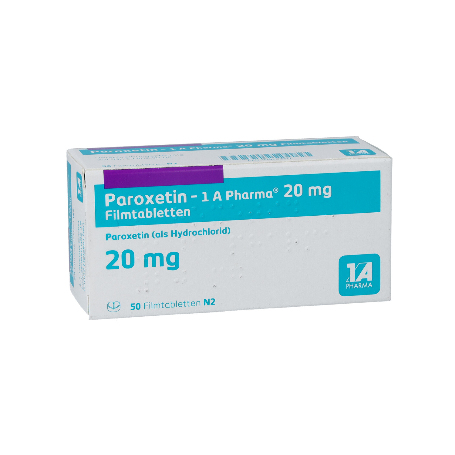 PAROXETIN-1A Pharma 20 mg Filmtabletten