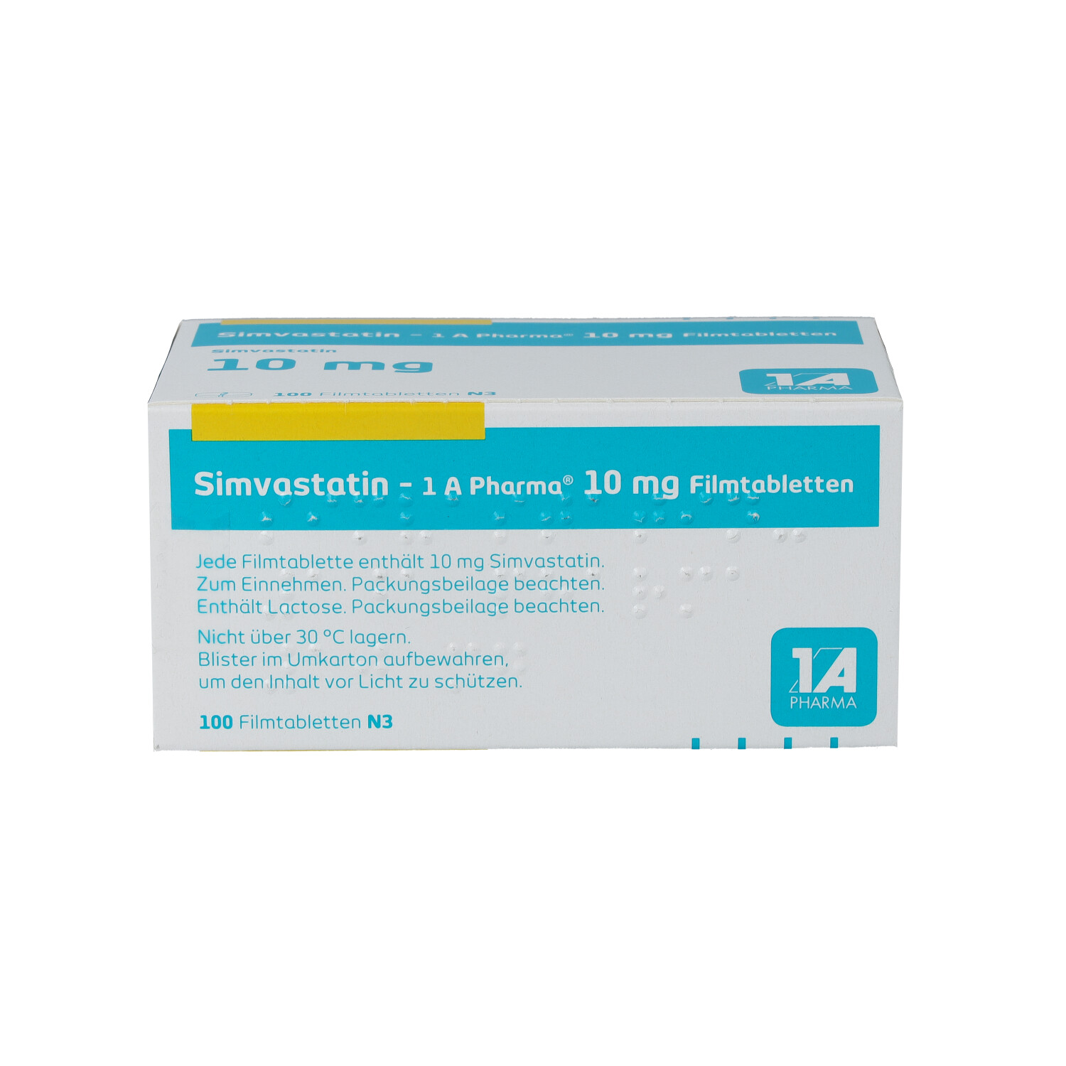 SIMVASTATIN-1A Pharma 10 mg Filmtabletten