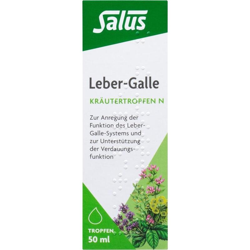 LEBER GALLE Kräutertropfen N Salus