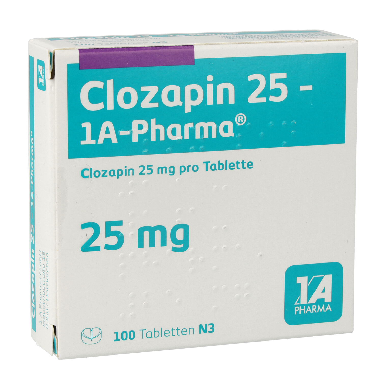 CLOZAPIN 25-1A Pharma Tabletten