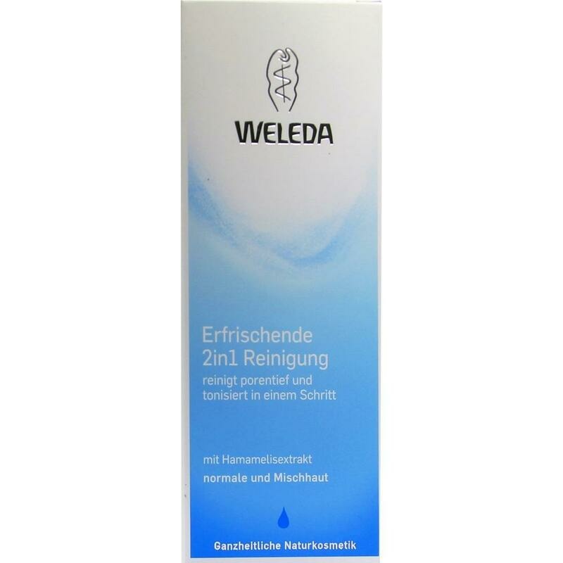 WELEDA 2in1 erfrischende Reinigung Milch