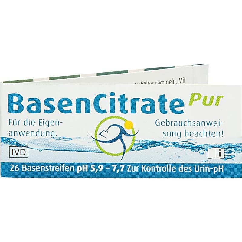 BASEN CITRATE Pur Teststr.pH 5,9-7,7 n.Apot.R.Keil