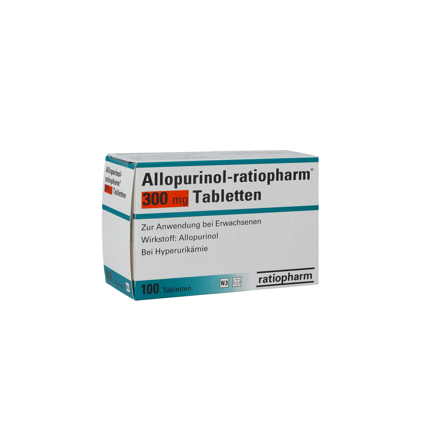 ALLOPURINOL-ratiopharm 300 mg Tabletten