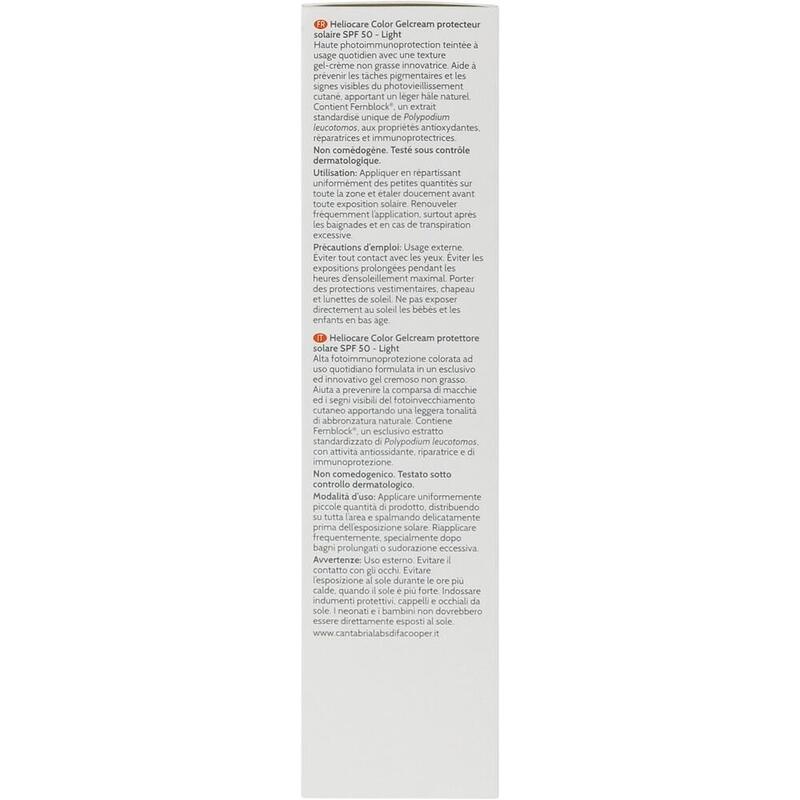 HELIOCARE Color Gelcream SPF 50 light