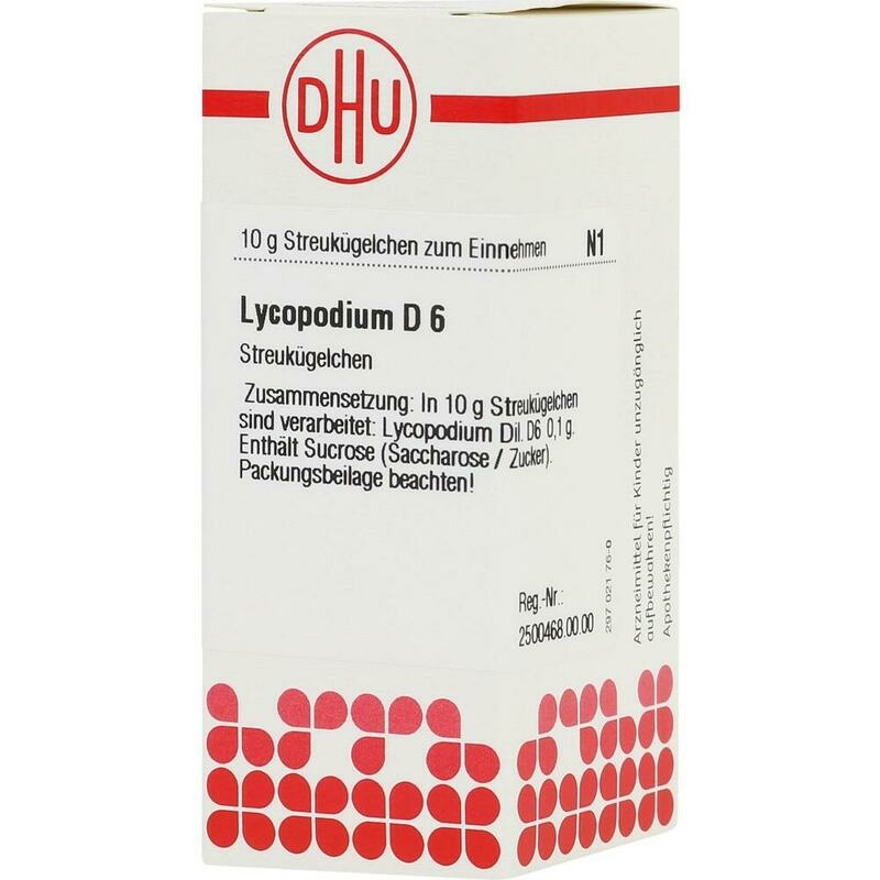 LYCOPODIUM D 6 Globuli