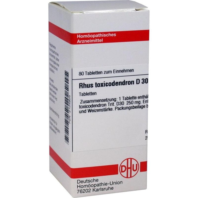 RHUS TOXICODENDRON D 30 Tabletten