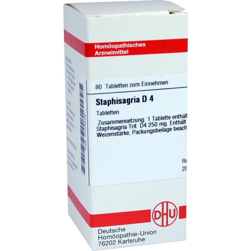 STAPHISAGRIA D 4 Tabletten