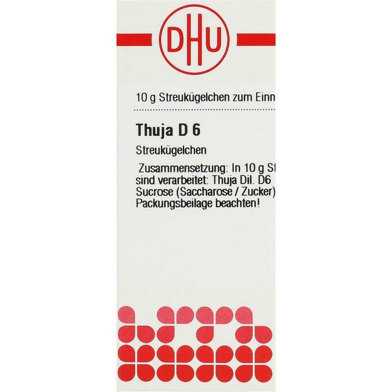 THUJA D 6 Globuli