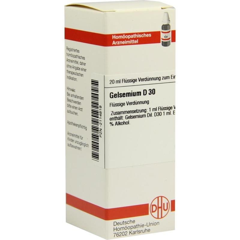 GELSEMIUM D 30 Dilution