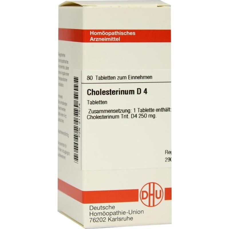 CHOLESTERINUM D 4 Tabletten