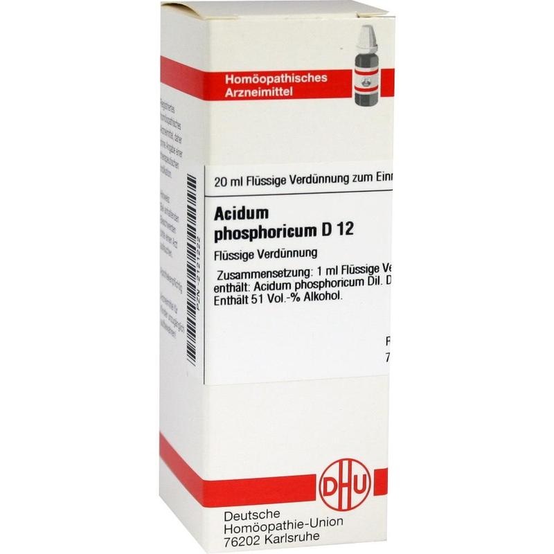 ACIDUM PHOSPHORICUM D 12 Dilution