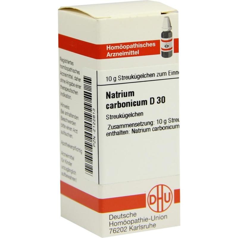 NATRIUM CARBONICUM D 30 Globuli