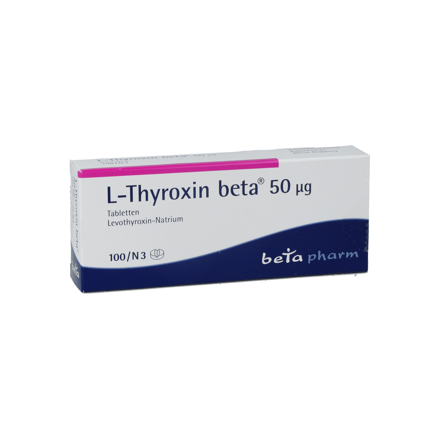 L-THYROXIN beta 50 μg Tabletten