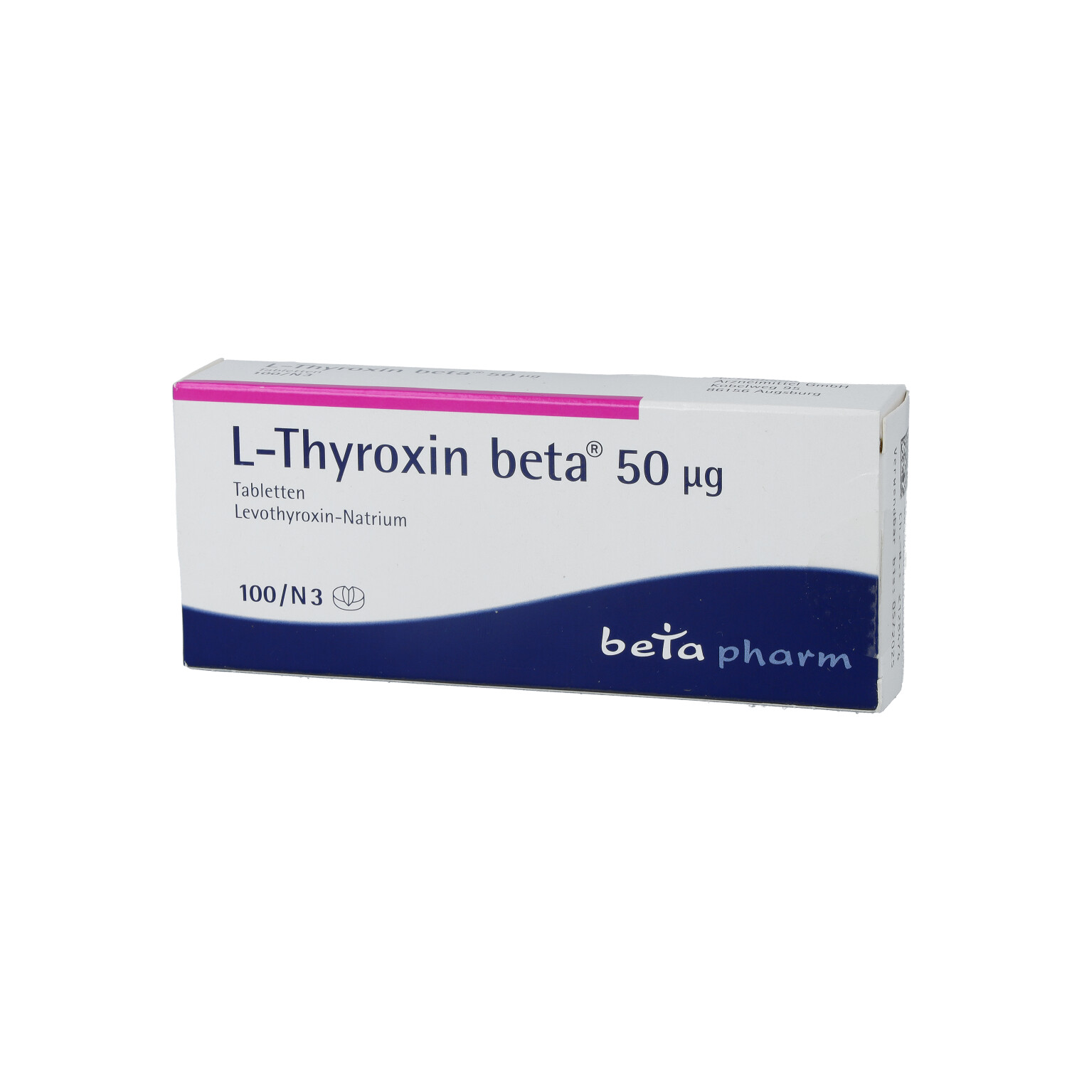 L-THYROXIN beta 50 μg Tabletten